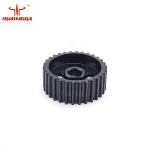IVector Cutting Machine 128047 Black Pulley Gear Spare Parts For Fashion Cutter