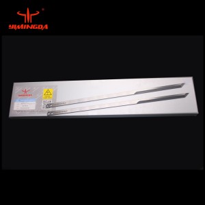 305×8.5×2.4 801274 Cutter Knife double hole Blades 703433 Para sa Lectra MP6 MH Auto Cutter
