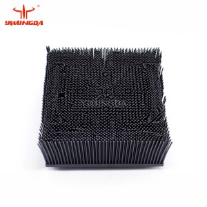 Bristle Block Kanggo Shima Seiki Black Plastic Brushes Kanggo Textile Auto Cutter