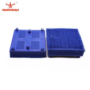 Kesici Makine Yedek Parçaları Mavi Birstle Blok Fırça 100*100mm PN 96386003 GT3200/GT3250 için