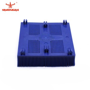 Suku Cadang Mesin Pemotong Blue Birstle Block Brush 100*100mm PN 96386003 Untuk GT3200/GT3250