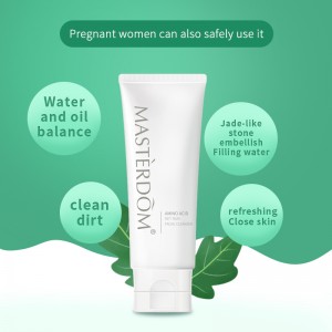 Dobra kvaliteta Private Label Njega kože Prirodni organski natrijum hijaluronat za dubinsko čišćenje nježno 2 u 1 sredstvo za čišćenje lica