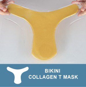 T-förmige goldene Vagina-Straffungsmaske