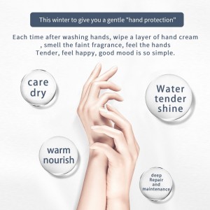 Propesyonal nga Pabrika para sa Custom OEM Natural Plant Hand Cream Whitening Care Moisturizer Lotion Pribado nga Label Hand Cream para sa mga Kamot Angay nga Dry