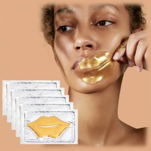 100 % original OEM Private Label Collagen Crystal Hydrogel Lip Mask