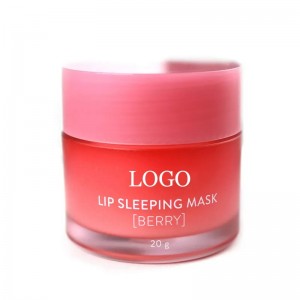 Moisturizing Vitamin C Mask Vegan Natural Lip Oil Collagen Pink Sleeping Lip Mask