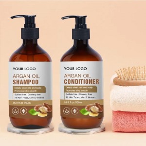 Castor fabricante ODM fortalece shampoo e condicionador de cabelo em flor de cerejeira do couro cabeludo