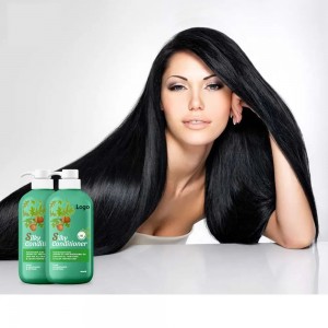 Hot Salling za 380 ml Private Label Vysokokvalitné vlasové produkty Deep Moisture Bambucké maslo Jojobový vlasový kondicionér