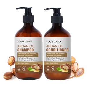 Super cumpărare pentru șampon de păr de 380 ml Sampon cu ulei de argan Producător de șampon de păr organic cu ulei de argan marocan organic