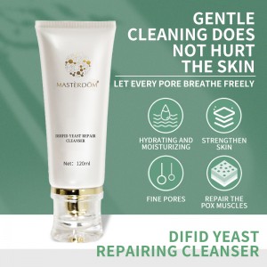 Campione senza fabbrica Priavte Label Face Wash Moisturizing Hyaluronic Milk Facial Foam Cream Cleanser