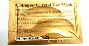 Хуурай нүдтэй арьс арчилгааны өндөр чанартай алт коллаген агуулсан гидрогель зовхины маск