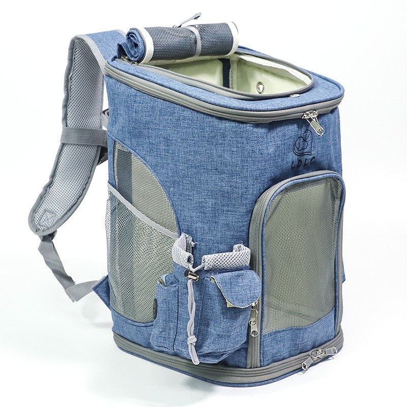 Expandable Pet Carrier Backpack for Small Dogs and Cats