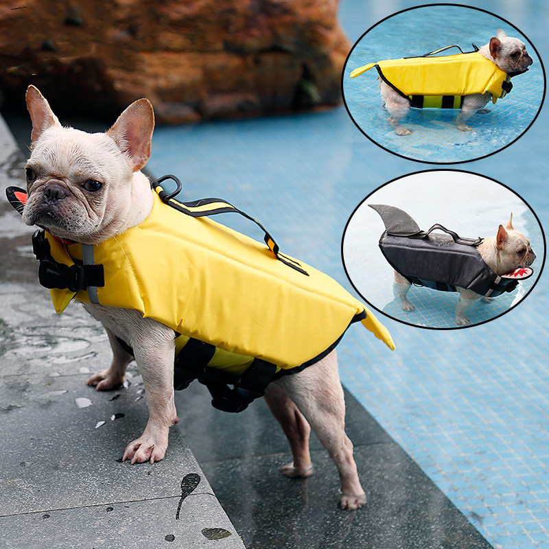 Safety Cute Duck Shark Pet Dog Save Life Jacket Vest