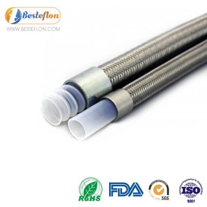 Hot Selling for Heavy Wall Convoluted Ptfe Hose -
 PTFE Corrugated Hose SS Braided Kink Resistance | BESTEFLON – Besteflon