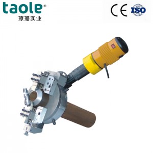 OCE-230 od-माउंट इलेक्ट्रिक पाईप कटिंग आणि बेव्हलिंग मशीन
