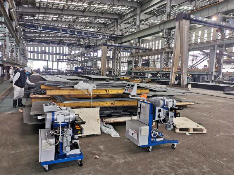 GMMA-80A,80R Steel beveling machine for Shipyard/Dockyard plates