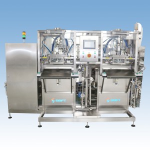 ASP100D Double Heads Bag in Box Aseptische vulmachines