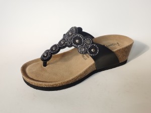Nové dámske pcv korkové papuče na vysokom podpätku letné papuče