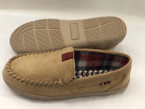 New Mens Microsuede slipper moccasin indoor slipper