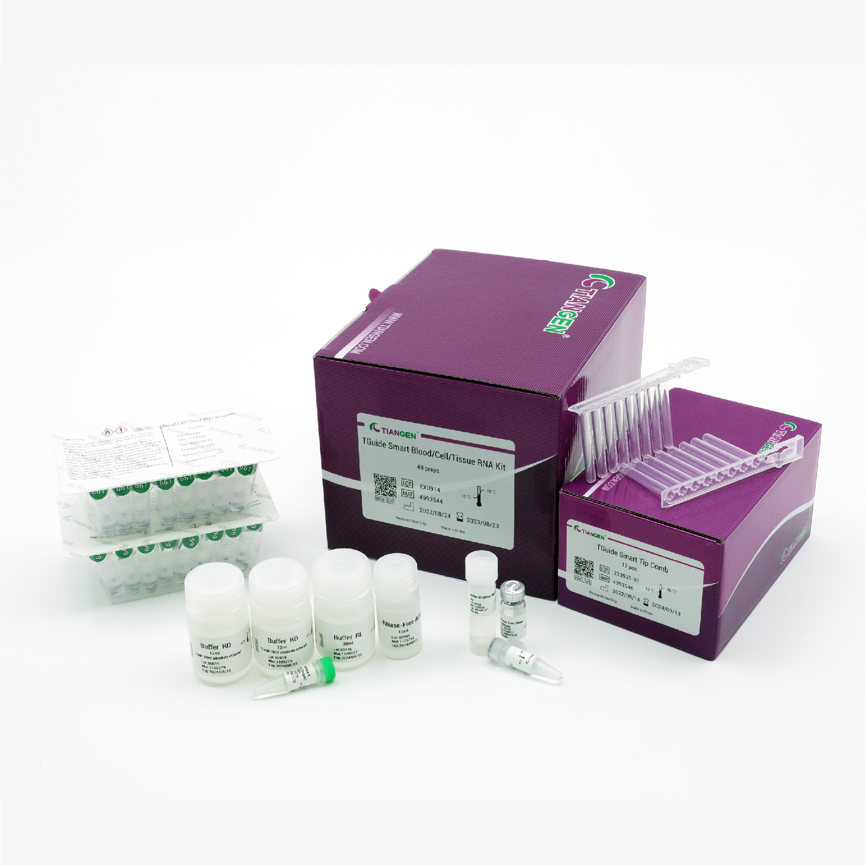 TGuide Smart Blood/Cell/Tissue RNA Kit