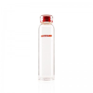 Best Price for Juice Bottle - Custom Make Colored 550ml Glass Water Bottle – Jupeng