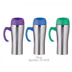 Cheapest Price Travel Mug Tumbler - Custom Printed Bpa Free Stainless Steel Coffee Mug – Jupeng