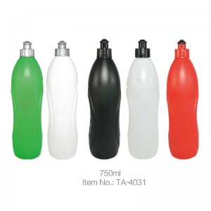 Reliable Supplier Foldable Cup - Customize Wholesale 750ml Colored Clear Water Bottle – Jupeng