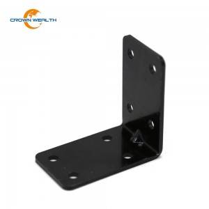 Chinese Professional Steel Angle Bracket For Wood Timber -
  45x60mm Powder Coated Angle Bracket – Crown