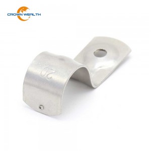 Best Price on High Quality Strut Pipe Clamp - 20mm Half Pipe Saddle Clamp – Crown
