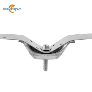 Discount Price Zinc Plated Truss Single Nail Plate -
 Strap Brace Tensioner with Rivet Nut – Crown
