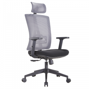 דגם: 5016 כיסא משרדי רשת ארגונומית עם גב גבוה עם משענת יד מתכווננת בתלת מימד