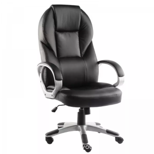 Qauv: 4028 Loj thiab siab Bonded Tawv Adjustable Back Angle Executive Computer Office Chair