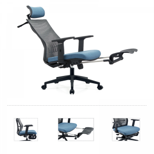 Moderní luxusní multifunkční nastavitelná bederní opěrka Ergonomické kancelářské židle pro manažery
