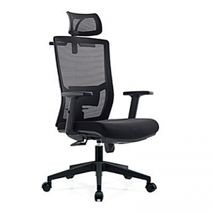 مدل: 5018 صندلی اداری ارگونومیک مشبک پشتی بالا با پشتی سر قابل تنظیم