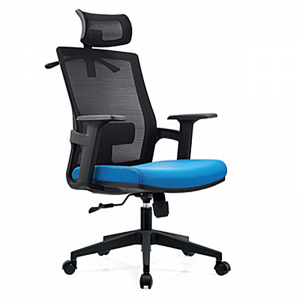 مدل: 5043 صندلی اداری ارگونومیک طرح گهواره ای مشبک قابل تنظیم پشتی سر با چرخش 360 درجه