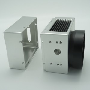 Pièces d'usinage CNC de boîte de galvanomètre pour machine de marquage laser UV