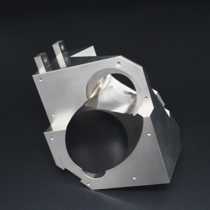 Liga de alumínio fazendo à máquina 6061-T6 das peças do CNC da precisão com chapeamento de níquel