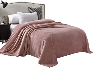Velvet Flannel Fleece Plash King Size Bed Blanket as Bedspread/Coverlet/Bed Cover نرم، هلڪو وزن، گرم ۽ آرامده