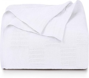 Bedding Cotton Queen Blanket Gray Blanket para sa Kama – 350 GSM Soft Breathable Blanket