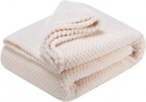 Fuzzy Throw Blanket, Plush Fleece Blankets for Adults, Toddler, Boys and Girls, Warm Soft Blankets and Throws for Bed, Couch, Sofa, Travel and Outdoor, Camping