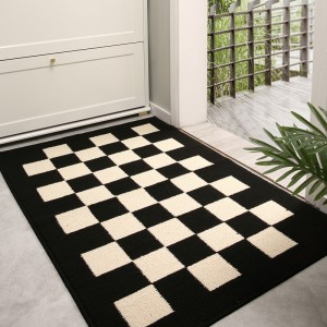 Home entry door mats household door entrance dust-proof wear-resistant door mats absorbent non-slip carpets