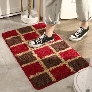 Wear-resistant dust-proof entry door floor mat carpet bathroom toilet water-absorbing non-slip mat foot mat