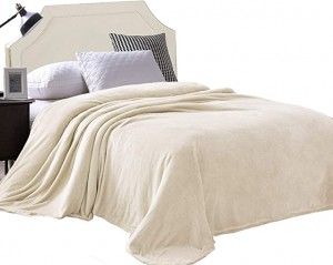 Betaniya nivînê ya qedîfe Flannel Fleece Plush King Size Betsleft wek Bedsleft / Coverlet / Bed Cover Nerm, sivik, germ û xweş