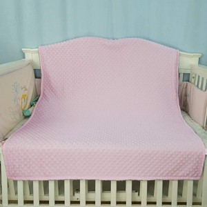 Одеяло Baby Minky с плюшевым флисом Shepra для мальчиков и девочек (30W x 40L, 40Wx 60L)