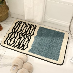 Tapetes de piso absorventes para banheiro em casa tapetes antiderrapantes tapetes de porta