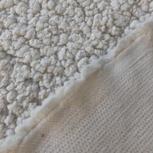 Højkvalitets 100% polyester sherpa stof super blødt