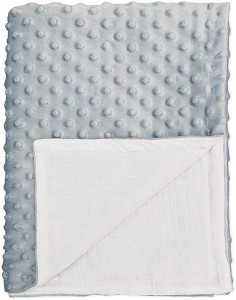 Minky-deken voor baby's met pluche Shepra-fleece voor jongens en meisjes (30W x 40L, 40Wx 60L)