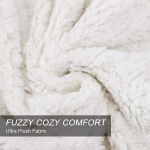 Fleece Baby Blanket Ultra Soft Plush နွေးထွေးသော ကလေး Sherpa စောင် မိုက်ခရိုဖိုက်ဘာ သက်တောင့်သက်သာရှိသော ကလေးငယ်များအတွက် အိပ်ယာခင်း Fuzzy Blanket