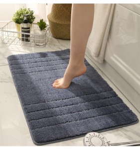 Нові однотонні високі та низькі вовняні потовщені побутові килимки для вхідних дверей у ванну кімнату нековзкий килимок вбираючий килимок для підлоги килим