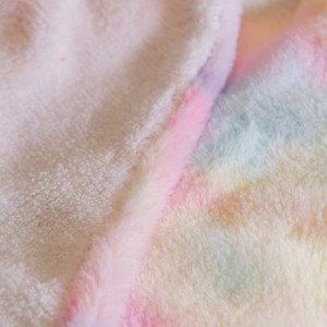 Throw Blanket, Faux Fur Super Soft Reversible Fluffy Cozy Sherpa Fleece Flannel Fuzzy Rainbow Blanket Dekorasyon para sa Couch Sofa Bed Blanket